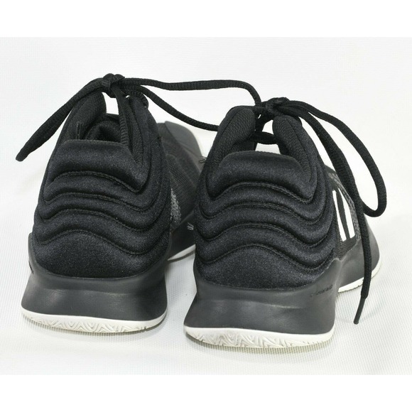 Adidas Men’s LVL 029002 Black/White Basketball Cloudfoam Shoes (Size US 6) - Picture 6 of 8